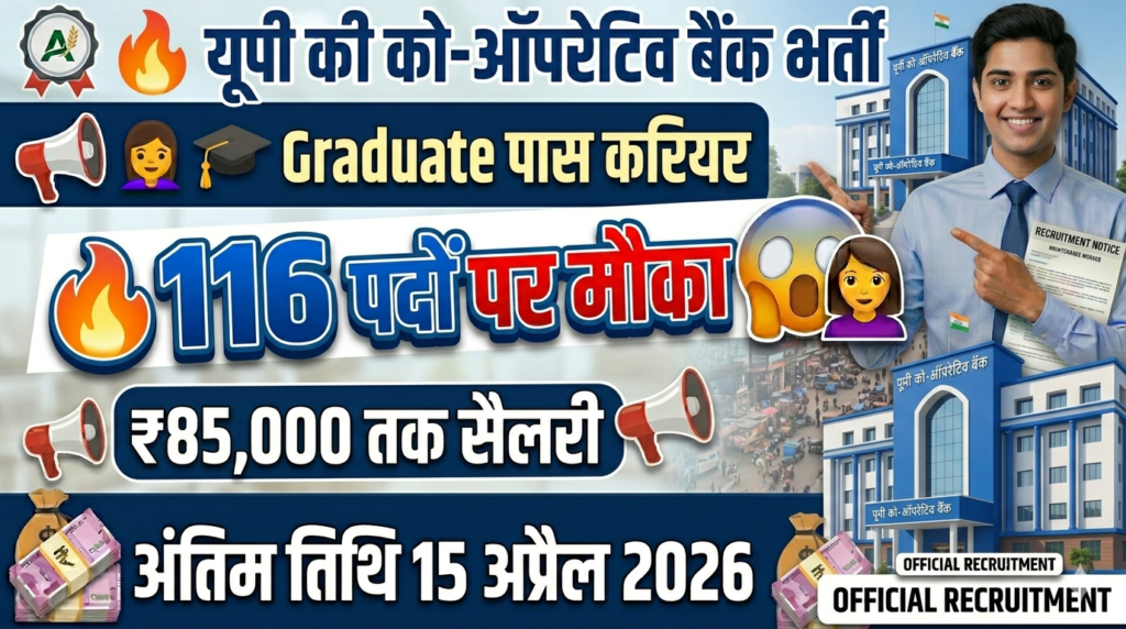 UP Cooperative Bank Recruitment 2026