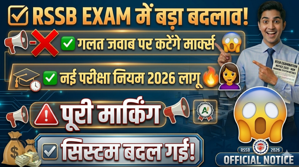 RSSB New Exam Rules 2026: Important Notice