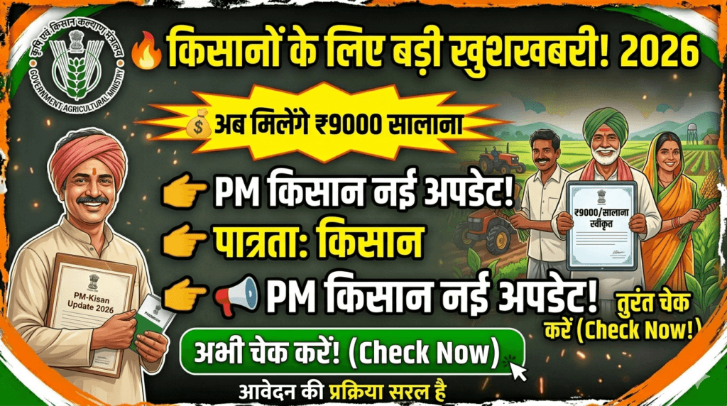PM Kisan Samman Nidhi Scheme 2026 PM Kisan Samman Nidhi Scheme 2026