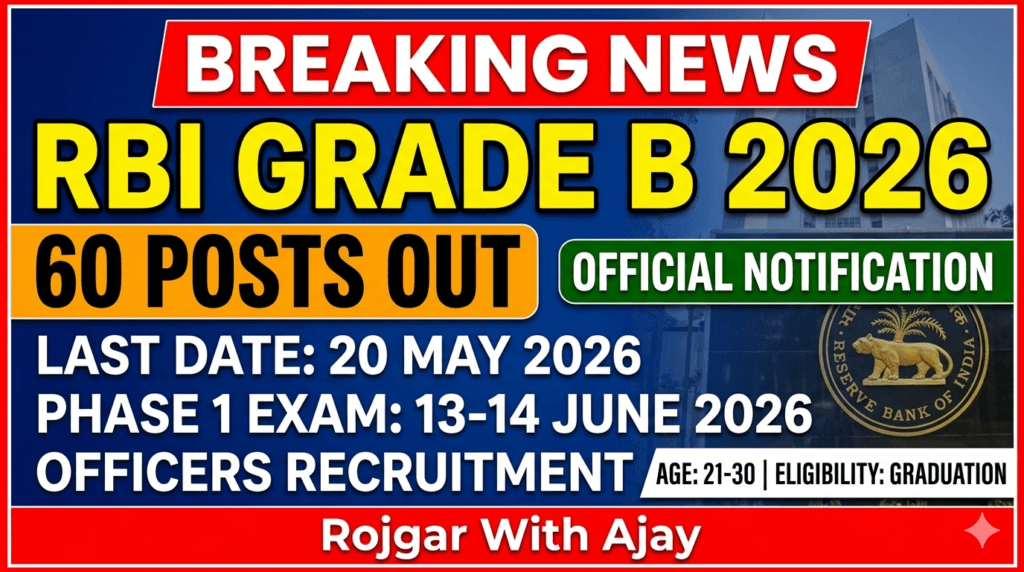 RBI Recruitment 2026