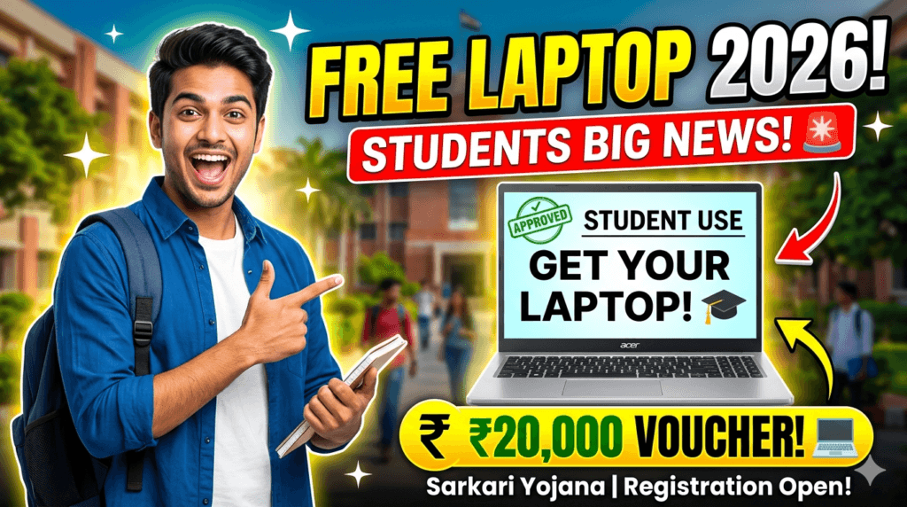 Rajasthan Free Laptop Scheme 2026