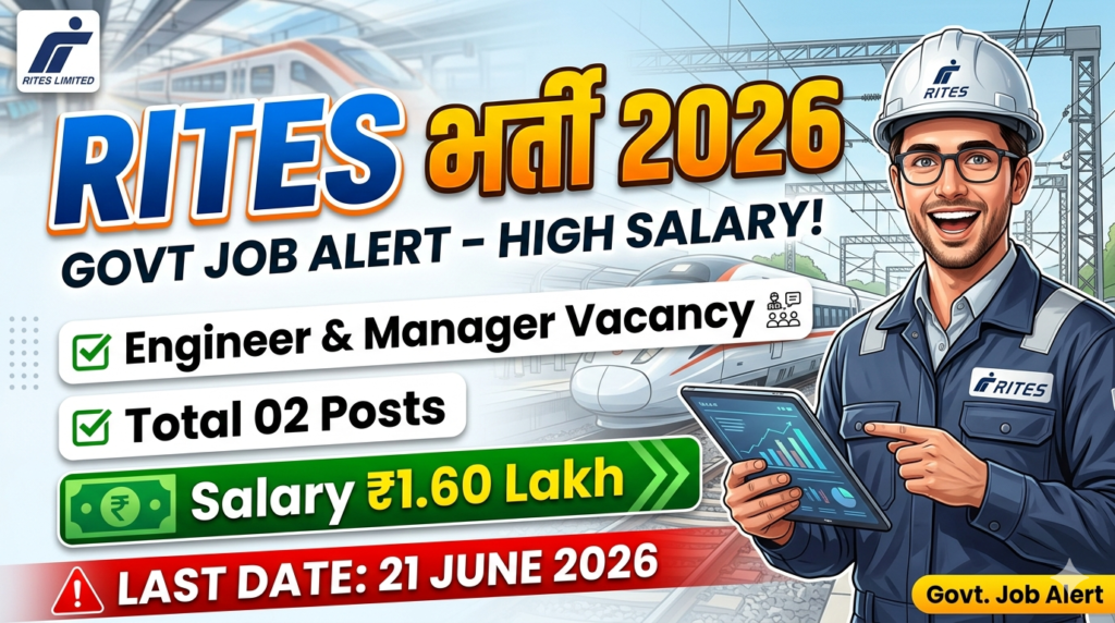 RITES Limited Bharti 2026