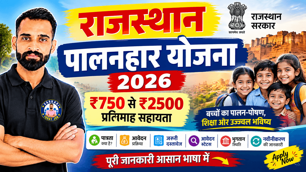 Rajasthan Palanhar Yojana 2026